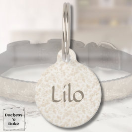 Wildflower Botanical Print in Ivory Haustiermarke