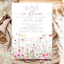 Wildflower Bridal Shower Invitation: Love In Bloom Einladung