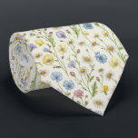 Wildflower Field Floral Pattern Krawatte<br><div class="desc">A charming wildflower field floral pattern featuring delicate meadow blossoms and fresh countryside colors. This nature-inspired design captures the beauty of blooming fields and spring landscapes.</div>