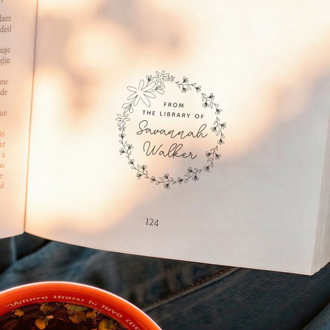 Wildflower Frame Calligraphy From the Library of Gummistempel (Von Creator hochgeladen)