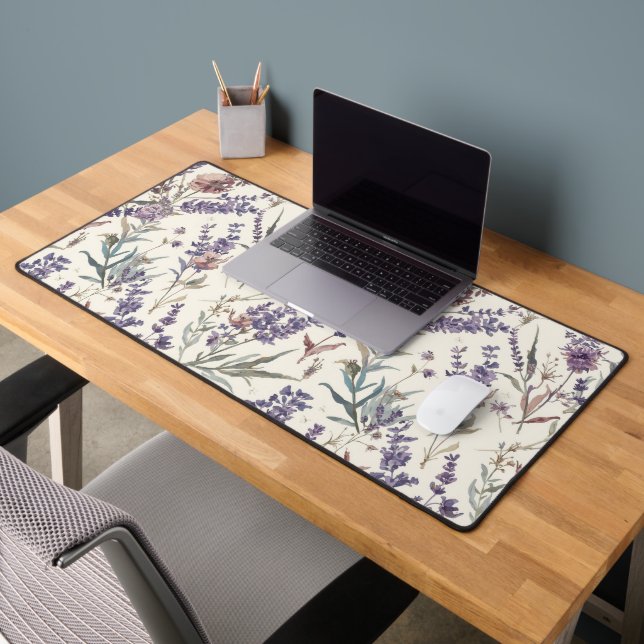 Wildflower Lavender Boho Botanical Floral (Bureau 2)