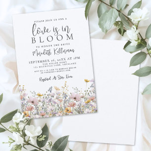 Wildflower Love Is In Bloom Brautparty Einladung
