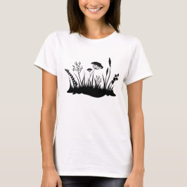 Wildflower meadow silhouette T-Shirt