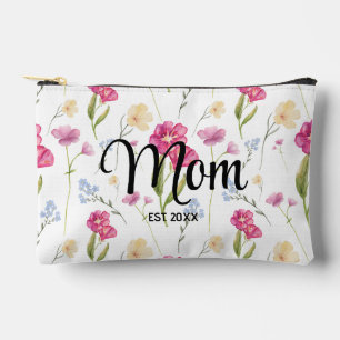 Wildflower-Schrift-Geschenk für Mama Established Zubehörtasche