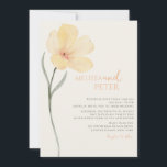 Wildflower Wedding Einladung<br><div class="desc">Elegant Boho Floral Wildflower Wedding Invitation</div>