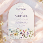 Wildflower Wild Flower Floral Garden Wedding Einladung<br><div class="desc">This is a Wildflower Wild Flower Floral Garden Wedding Invitation!</div>