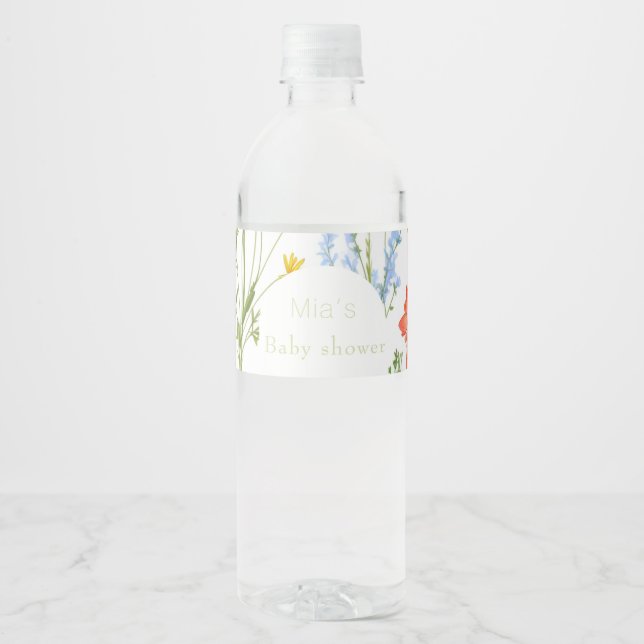 wildflowers Baby shower   (Vorderseite)