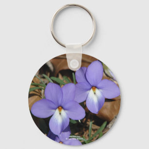 WildFlowers Birds-Foot Veilchen III Geschenke & Be Schlüsselanhänger