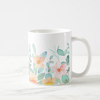 Wildflowers Floral, Botanical Garden, Colorful gif Kaffeetasse