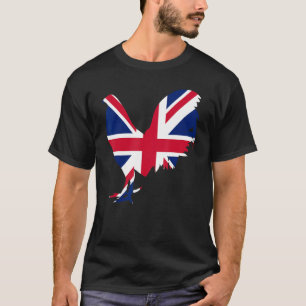 Wildgeflügel Vereinigtes Königreich UK Fahnengeflü T-Shirt
