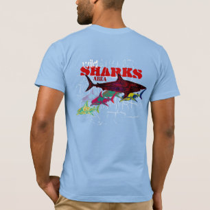 Wildhaie-Gebiet cool T-Shirt