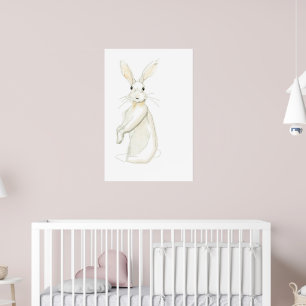 Wildkaninchen-Skizze Poster
