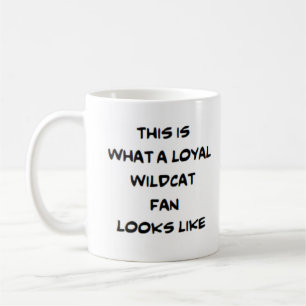 Wildkatenfan, treu kaffeetasse