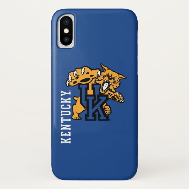 Wildkatzen-Logo Kentuckys | Case-Mate iPhone Hülle (Rückseite)