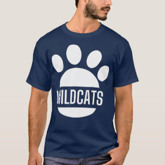 Wildkatzen Paw erschütterte Grunge Wildkatzen Prix T-Shirt