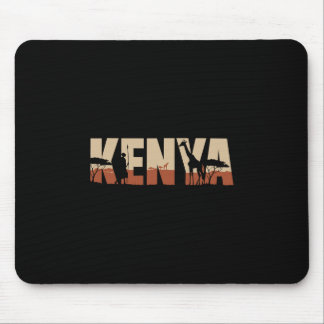 Wildlife African Vacation Travel To Kenya  Mousepad