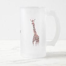 Wildlife Art Giraffs Individuelle Name