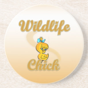 Wildlife Chick Sandstein Untersetzer