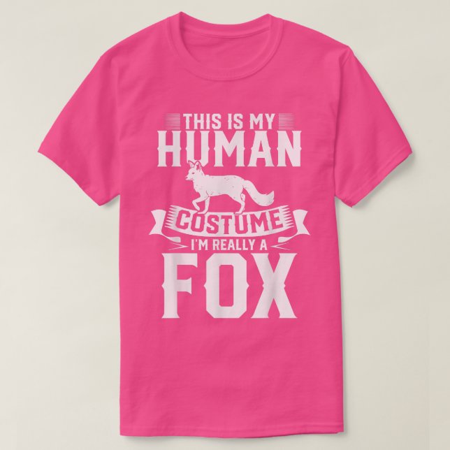 Wildlife Forest Animal Lover Costume Party Funny F T-Shirt (Design vorne)
