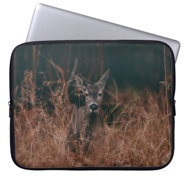 WILDLIFE-FOTOGRAFIE VON GRAURER, UMGEBEN VON GR LAPTOPSCHUTZHÜLLE (Vorderseite)