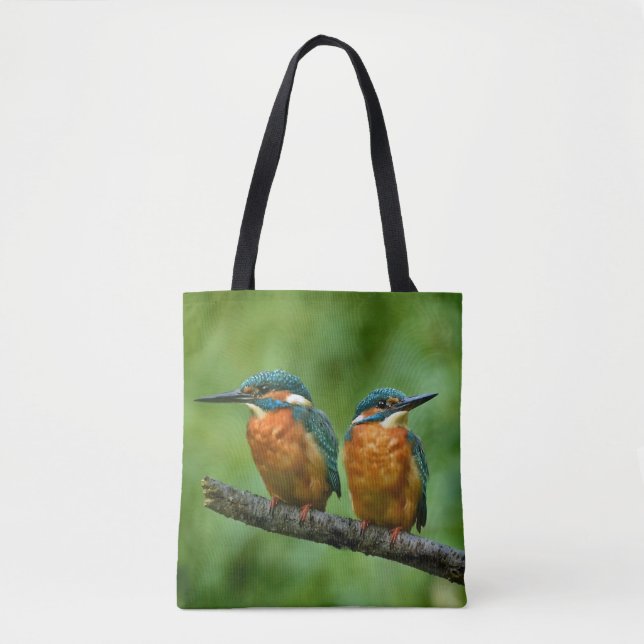 Wildlife Kingfisher Foto Tasche (Vorderseite)