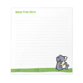 Wildlife Koala Note Pad Notizblock