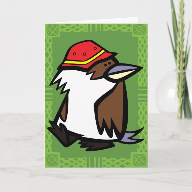 Wildlife Kookaburra Puzzle Carte de voeux (Devant)