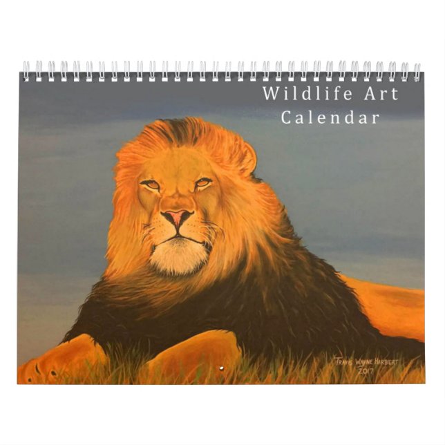 Wildlife-Kunst Kalender (Titelbild)