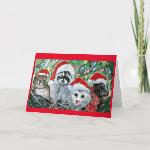 Wildlife-Motiv-Leerzeichen Karte