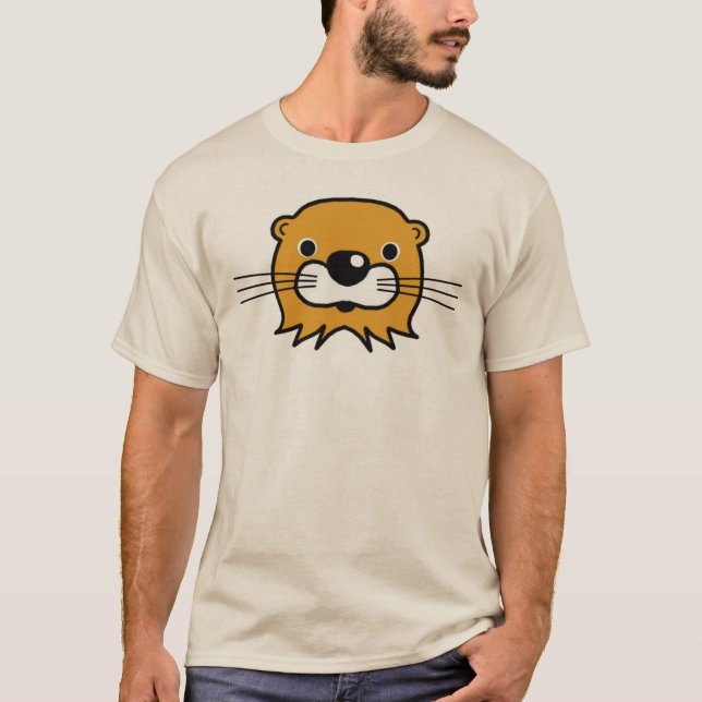 Wildlife Otter T - Shirt (Vorderseite)
