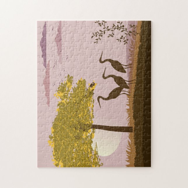 Wildlife-Puzzle (Vertikal)