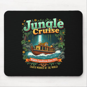 Wildlife Retro Vbs 2025 Park Kreuzfahrt Reise Vint Mousepad