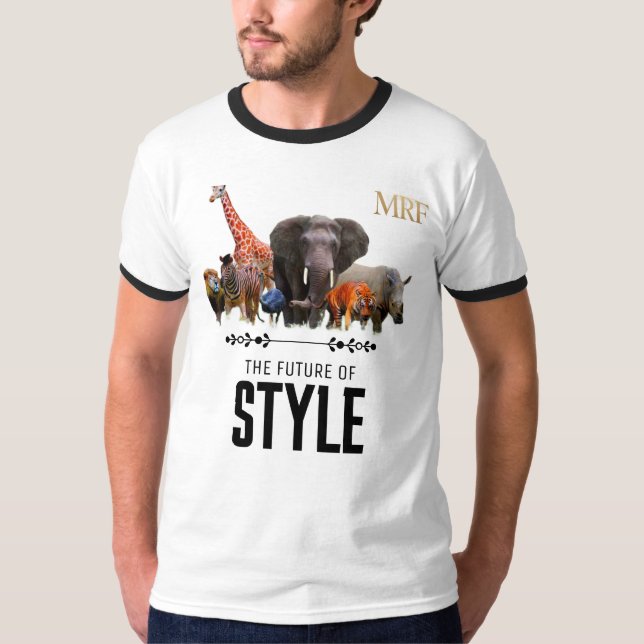Wildlife Style Ringer T-Shirt – “The Future of Sty (Vorderseite)