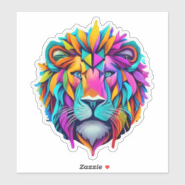 Wildlife Wonders Lion Sticker Delights