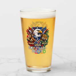Wildlife World Unity Fußball Tier Kunst 2026 Glas
