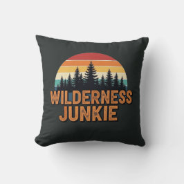 Wildness-Junkie-Retro-Design Kissen