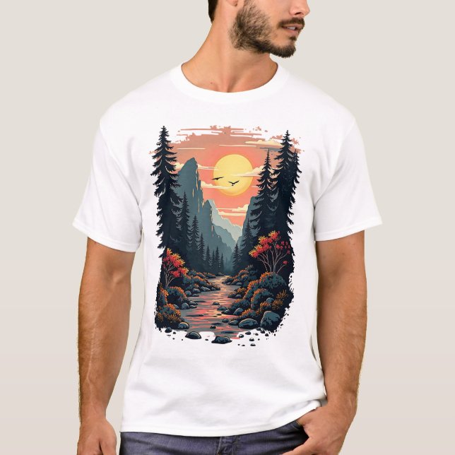 Wildnis Serenity T-Shirt (Vorderseite)