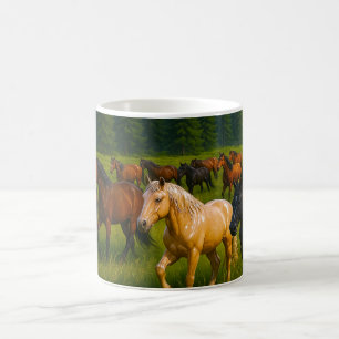 Wildpferd kaffeetasse