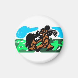 Wildpferd magnet