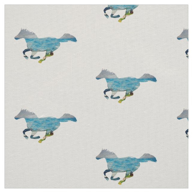 Wildpferd Stoff (Muster)