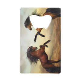 Wildpferde Geldbeutel Flaschenöffner