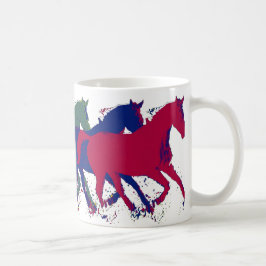 Wildpferde Kaffeetasse