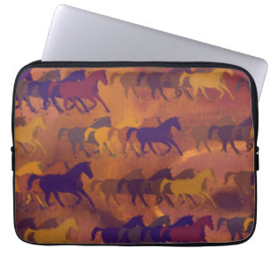 Wildpferde Laptopschutzhülle