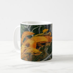 Wildpilz, Toadstool in Wäldern Kaffeetasse