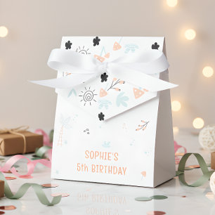 Wildsafari-Kindergeburtstag Geschenkschachtel