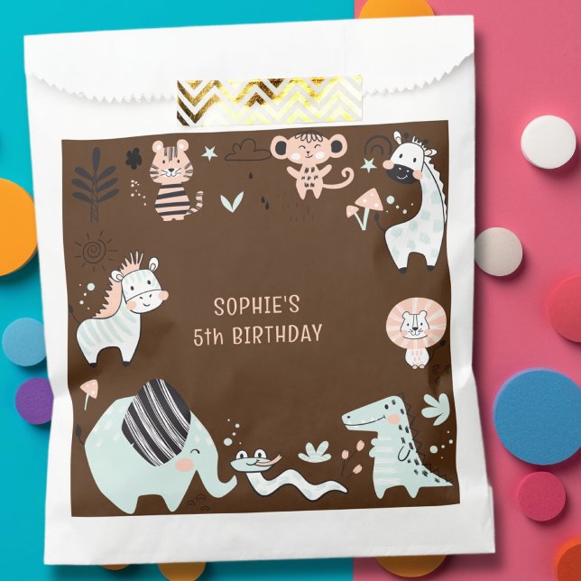 Wildsafari-Kindergeburtstag Geschenktütchen (Von Creator hochgeladen)