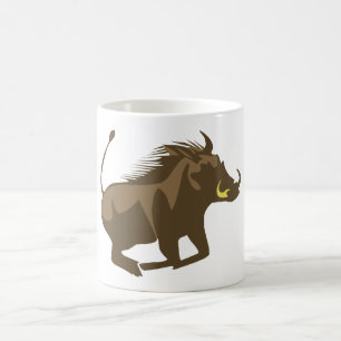 Wildschwein wild boar kaffeetasse