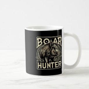 Wildschweine Cool Retro Hog Jagd Männer Vintag Kaffeetasse