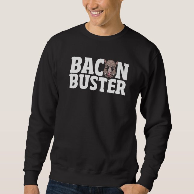 Wildschweinjagd Sweatshirt (Vorderseite)