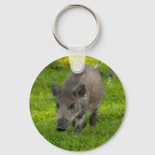 Wildschweinsuche nach Liebe Schlüsselanhänger